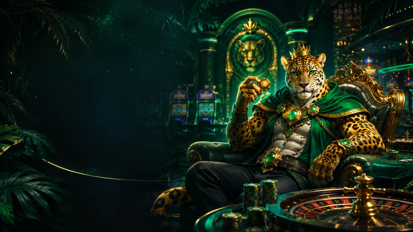 Spin Win King Casino jungle king slot reels and live tables